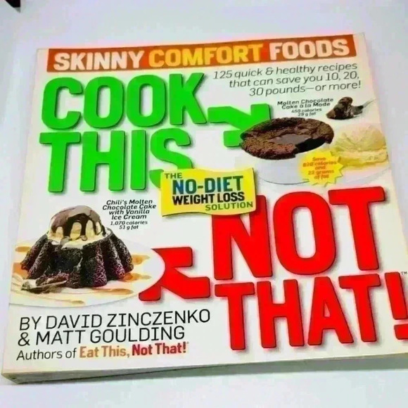 Cook This, Not That Skinny Comfort Foods Book - Picture 1 of 5